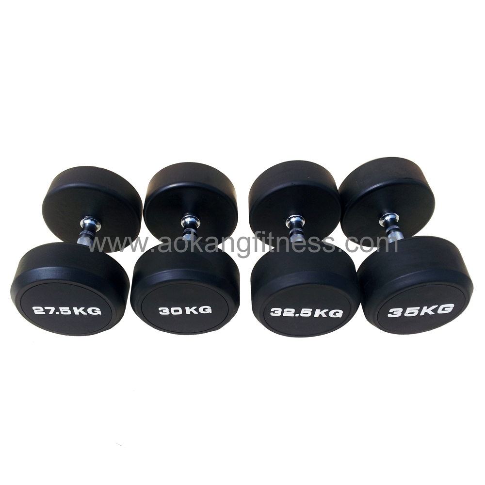 Fixed Rubber Dumbbell