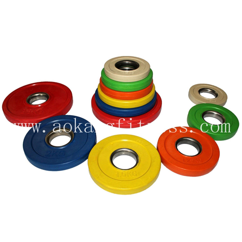 Rubber Coated Fractional Weight Plate