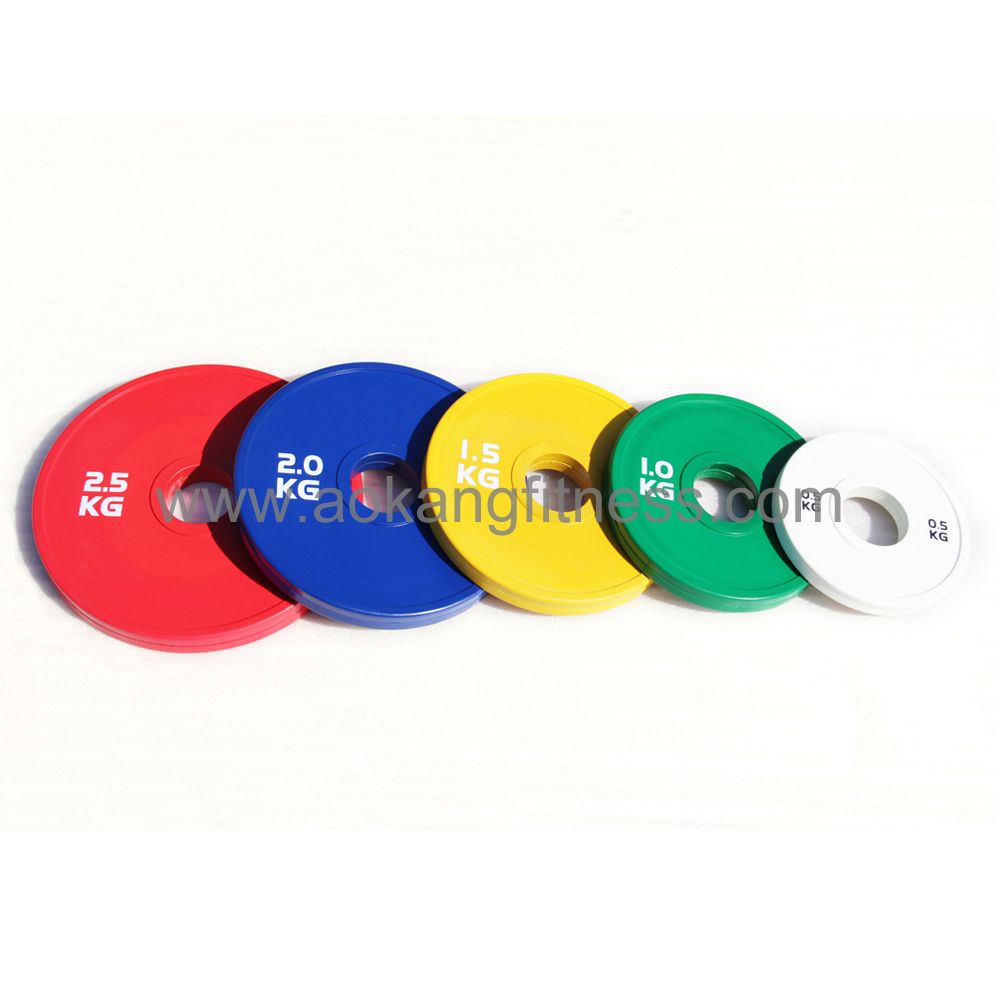 Rubber Coated Fractional Weight Plate
