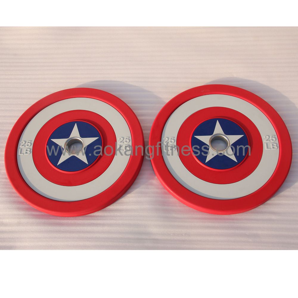 Captain America Weight Plate